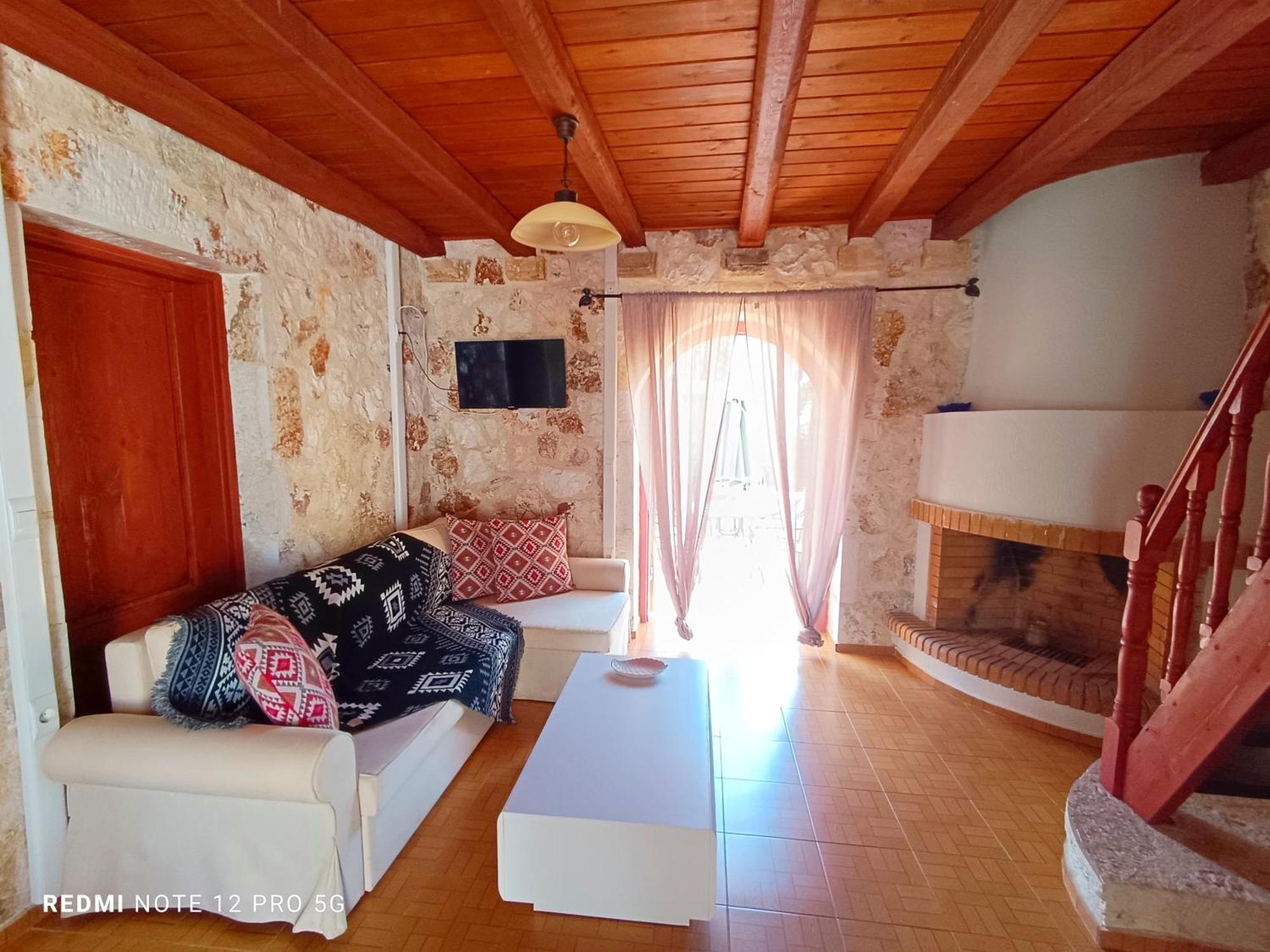 Spasmata Village Stone Maisonette Minia Chambre photo